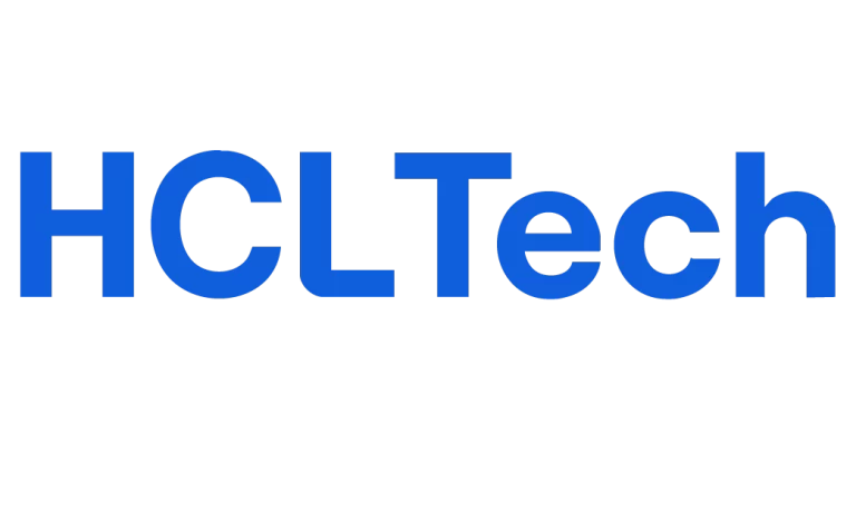 Logo de HCLTech, proveedor global de servicios IT